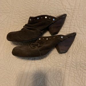 Dr Scholl’s heeled mules
